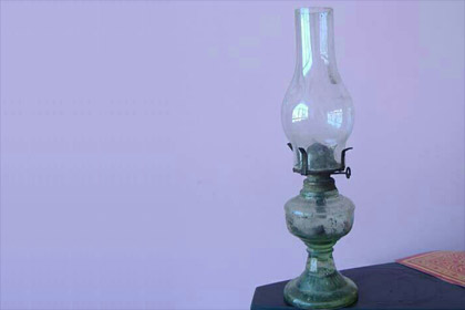 一盏煤油灯,忆时光尘梦岁往