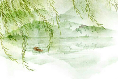 一七令·花铺似点春前瘦