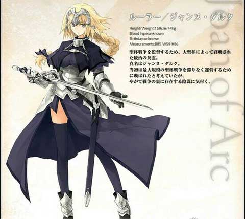 Fate/Final Code�����⣩��ɫ�趨��1��