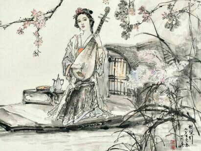 《琵琶行》改作文250字